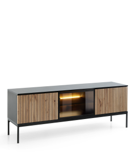 Szafka pod telewizor Sento (RTV154), dąb wotan