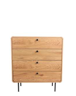 Comodă Siena (M), stejar sălbatic, 80 cm