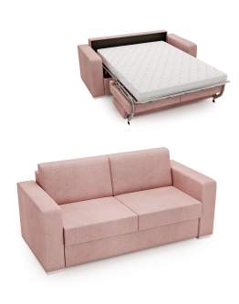Nowoczesna sofa do spania codziennego z systemem włoskim Soul 198 cm
