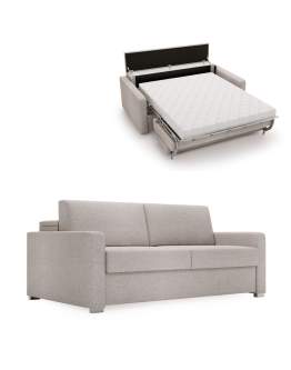 Rozkładana sofa Soul z funkcją spania codziennego z systemem włoskim i pojemnikiem 185 cm