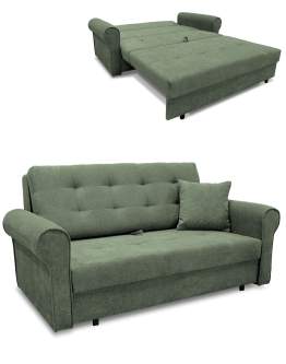 Rozkładana sofa 3-osobowa z pojemnikiem Bil III