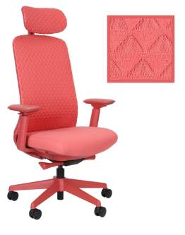 Fotel biurowy Solar Red