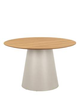 Okrągły stół do jadalni Soli 120 cm, dąb matowy (24816)