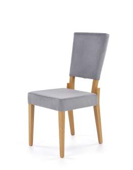 Jídelní židle Sorbus, medový dub/šedá