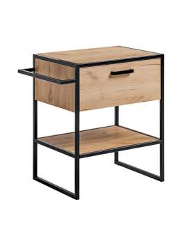 Szafka pod umywalkę loft 70 cm stojąca z szufladą (BROOKLIN 825A FSC)
