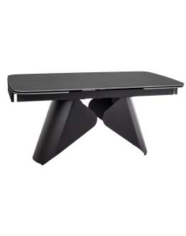 Stół rozkładany Armando Czarny Mat 160(240)x90 cm