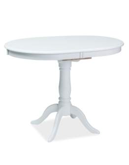 Stół Dello biały rozkładany 100–129 cm