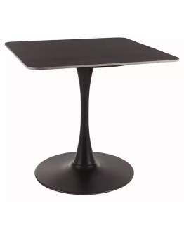 Stół Espero II Czarny Mat 80x80 cm