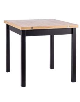 Stół rozkładany Flip 60 dąb artisan, czarny