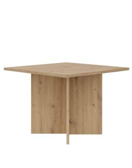 Masă de dining extensibilă Form, stejar artizanal
