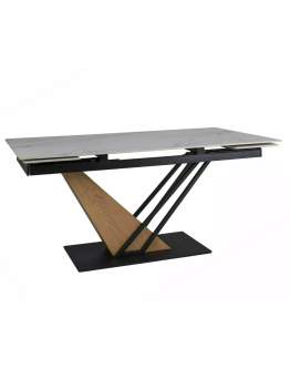 Stół Rozkładany Genesis Biały Mat 180(240)x90 cm