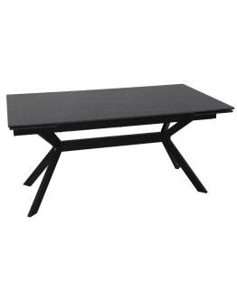 Stół Rozkładany Imperia Czarny Mat 180(240)X90