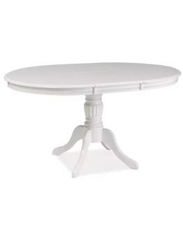 Stół okrągły rozkładany Olivia biały