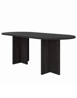 Stół owalny Loen Jesion Portland 203x90 cm
