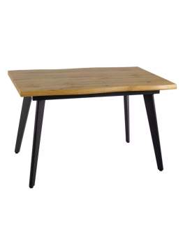 Rozkladací jedálenský stôl Fresno Dub Artisan 120x80 cm