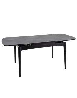 Stół rozkładany Sento Szary Połysk