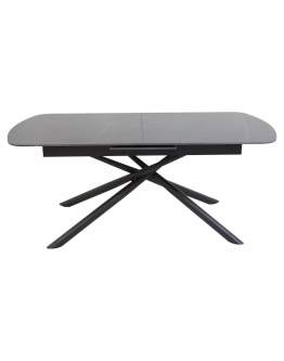 Rozkładany Stół Vector Czarny Mat 160x90 cm