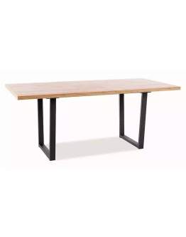 Stół Rozkładany Vito Dąb Artisan, Czarny