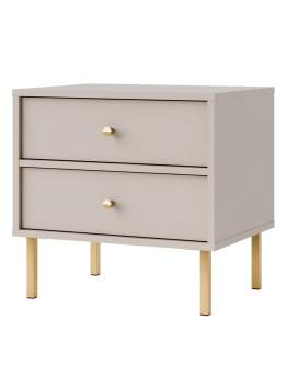 Stolik nocny Tokyo 2 Beż Piaskowy (2s, typ 801)