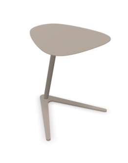 Stolik Semu  z blatem metalowym