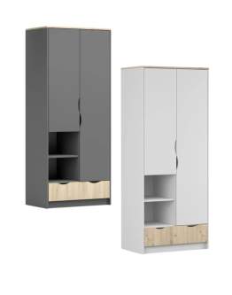 Dulap cu 2 uși, 2 rafturi și 2 sertare Joy