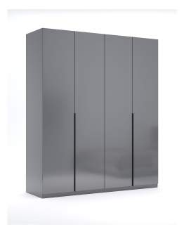 Szafa 4-drzwiowa garderoba 179 cm Teo (TO-24-AG)