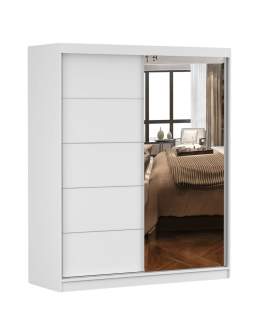 Dulap cu uși glisante și oglindă Bono 05 (160 cm)