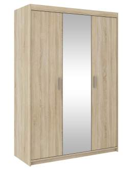 Szafa Elena 3D1L SO03 z lustrem dąb sonoma