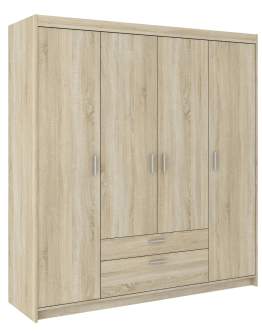 Szafa Elena 4D2S SO04 Dąb Sonoma
