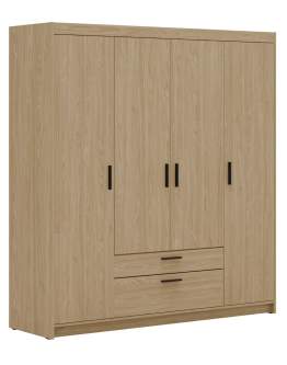 Szafa Elena 4D2S DO04 Dąb Olejowany