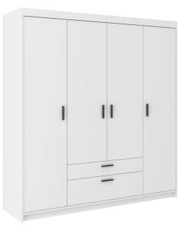 Szafa Elena 4D2S WH04 Biały