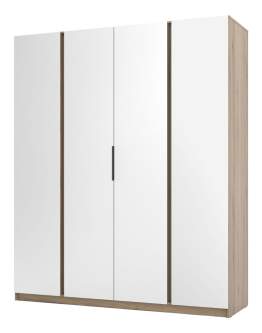 Szafa 4-drzwiowa z lustrami Kaja EV/EV 4 Lustro Dąb Evoke