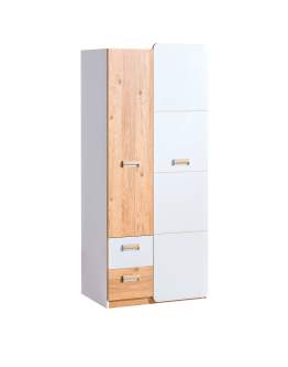 Szafa 80 cm do pokoju dziecięcego, młodzieżowego Lorento L1