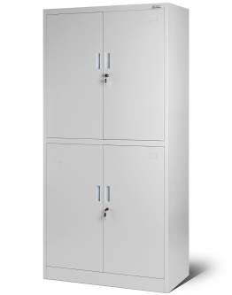 Biurowa metalowa szafa Magda: szara (798)
