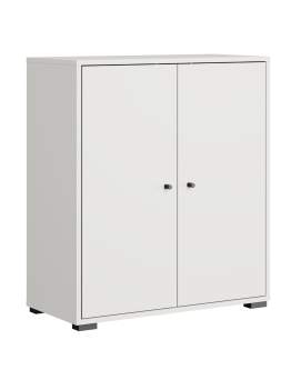 Pojemna szafka na buty 70 cm Dino biała (DIN0142)