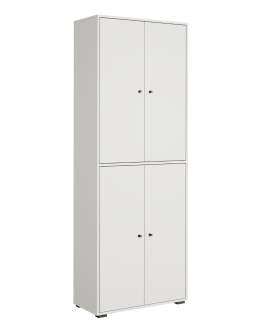 Szafa na buty szafka wysoka do przedpokoju biała Dino (DIN0232)