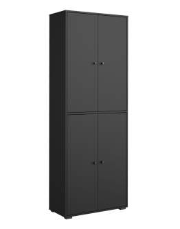 Szafa na buty szafka wysoka do przedpokoju czarna Dino (DIN023Z)