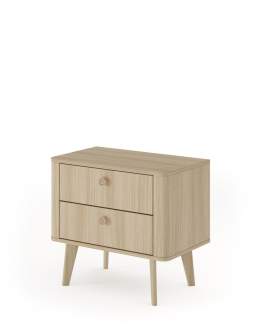 Szafka nocna z szufladami Viki E 2S