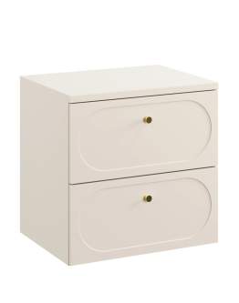 Szafka pod umywalkę z blatem 60 cm zestaw kaszmir (SET-DS B SAND 60CM)