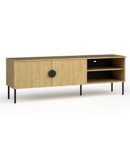 Szafka RTV MOND 08 Dąb Baltic 160 cm (ID: 265945, MJ-R20508/R20508-08-FSC-B)