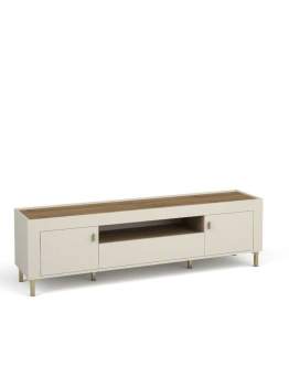 TV skrinka s drážkovaním cashmere MOSSA MO8