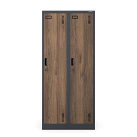 Šatní skříň Kacper Eco Design 80x180: antracit/ořech