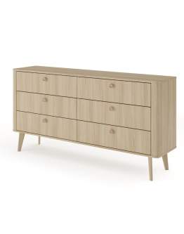 Szeroka komoda z szufladami Viki C 163 6S