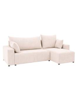 Canapea de colț extensibilă Sora L, expediere rapidă (242 cm)