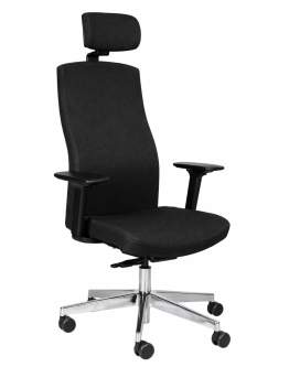 Krzesło Team Pro HD Chrome SF2 Plus, podłokietnik R6, Tkanina Note N01 (3337) - OUTLET