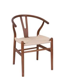 Krzesło do jadalni drewniane Vero walnut, orzechowe (3341) - OUTLET