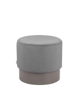 Taburet Vinci Grey Round