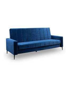 Nowoczesna rozkładana wersalka do spania z pojemnikiem na pościel Vito