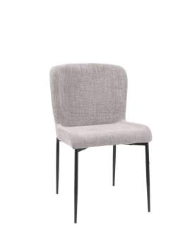 Krzesło do jadalni Willow, szare, nowoczesne