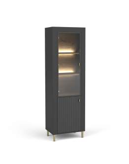 Vitrină Mossa Mo3, neagră